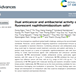 Dual anticancer and antibacterial activity of fluorescent naphthoimidazolium salts